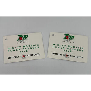 7up Mighty Morphin Power Rangers Live Official Spot Reflector